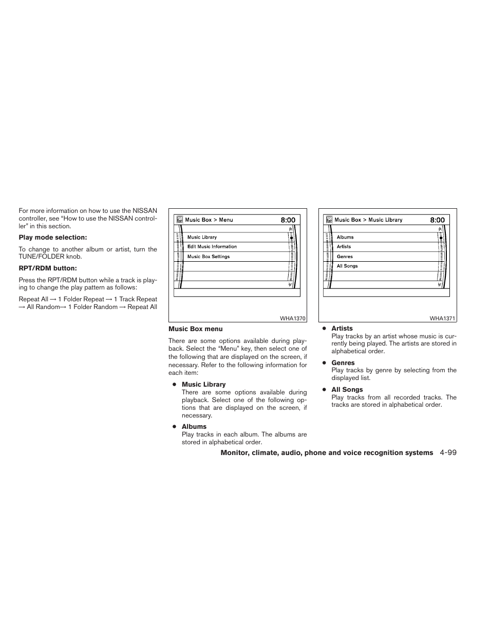 NISSAN 2012 Maxima User Manual | Page 258 / 452