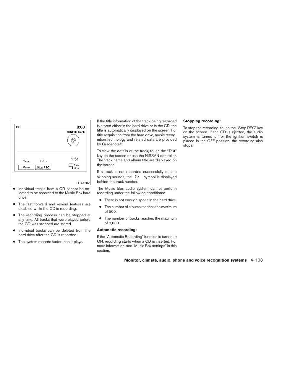 NISSAN 2012 Maxima User Manual | Page 262 / 452