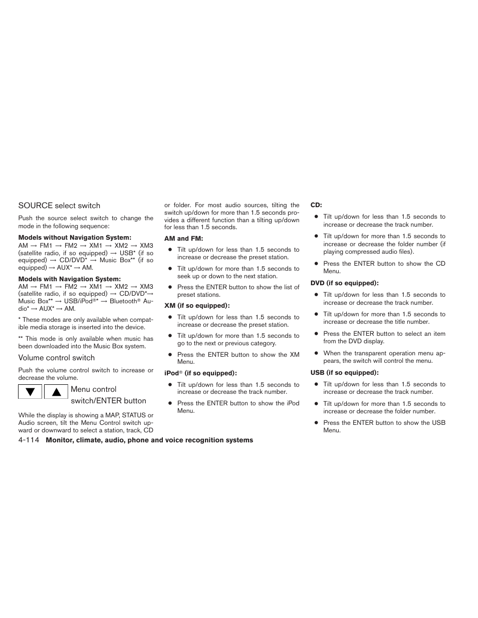 NISSAN 2012 Maxima User Manual | Page 273 / 452