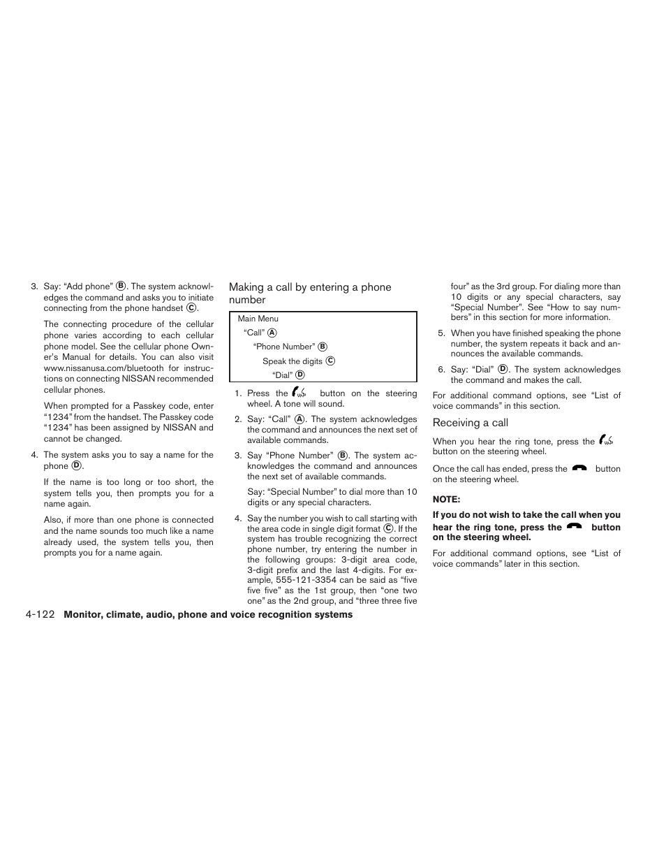 NISSAN 2012 Maxima User Manual | Page 281 / 452