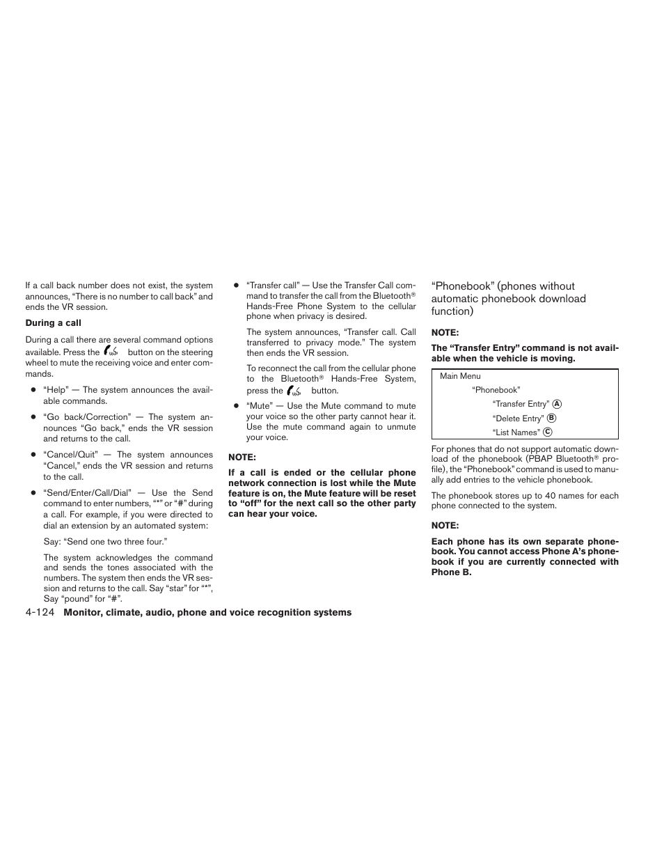 NISSAN 2012 Maxima User Manual | Page 283 / 452