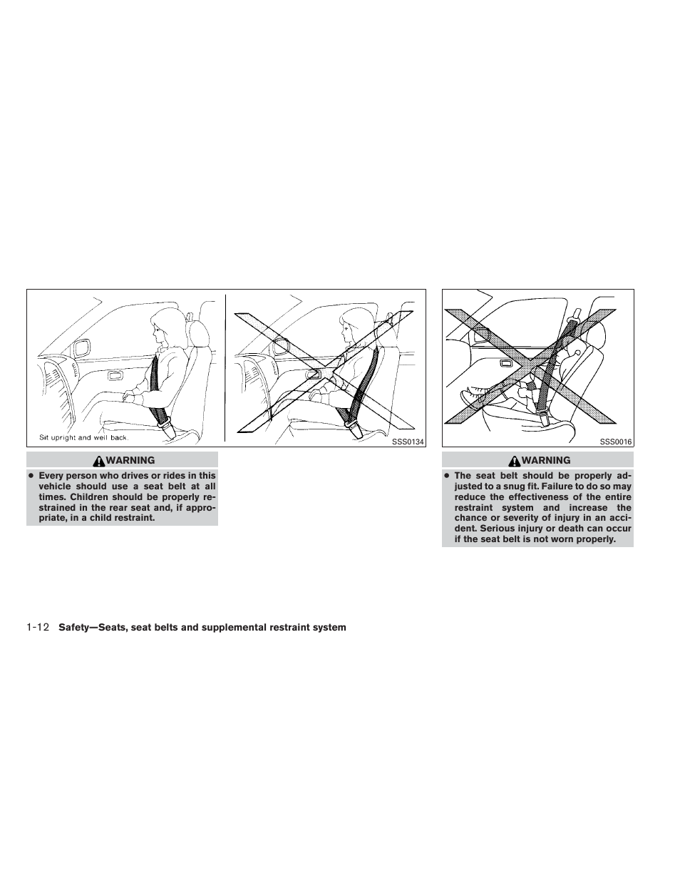 NISSAN 2012 Maxima User Manual | Page 29 / 452