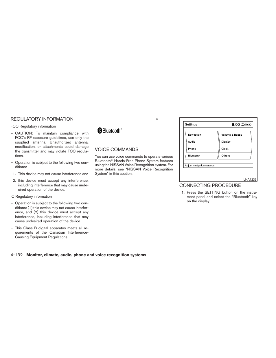 NISSAN 2012 Maxima User Manual | Page 291 / 452