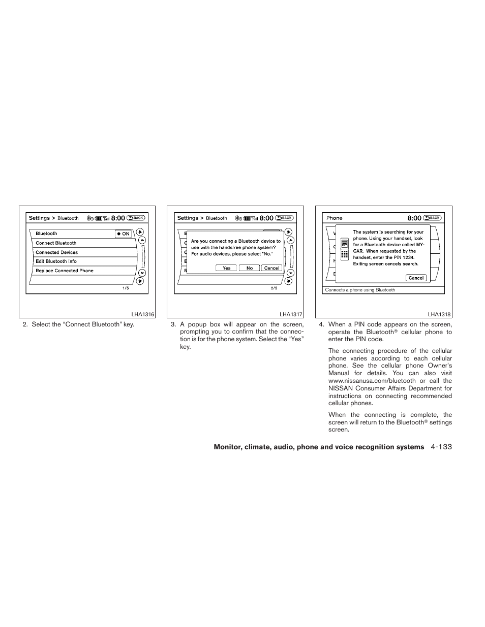 NISSAN 2012 Maxima User Manual | Page 292 / 452