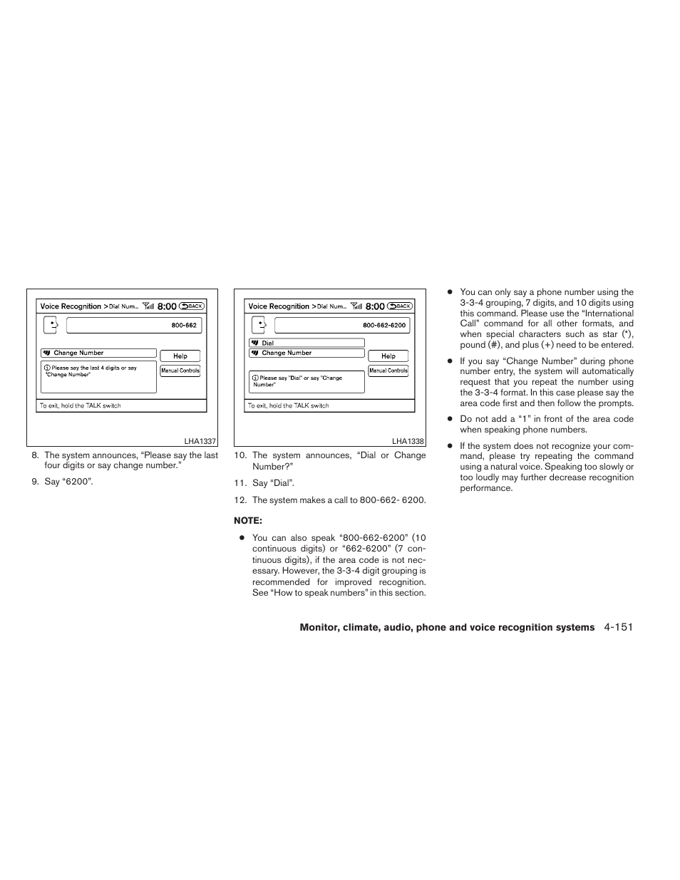 NISSAN 2012 Maxima User Manual | Page 310 / 452
