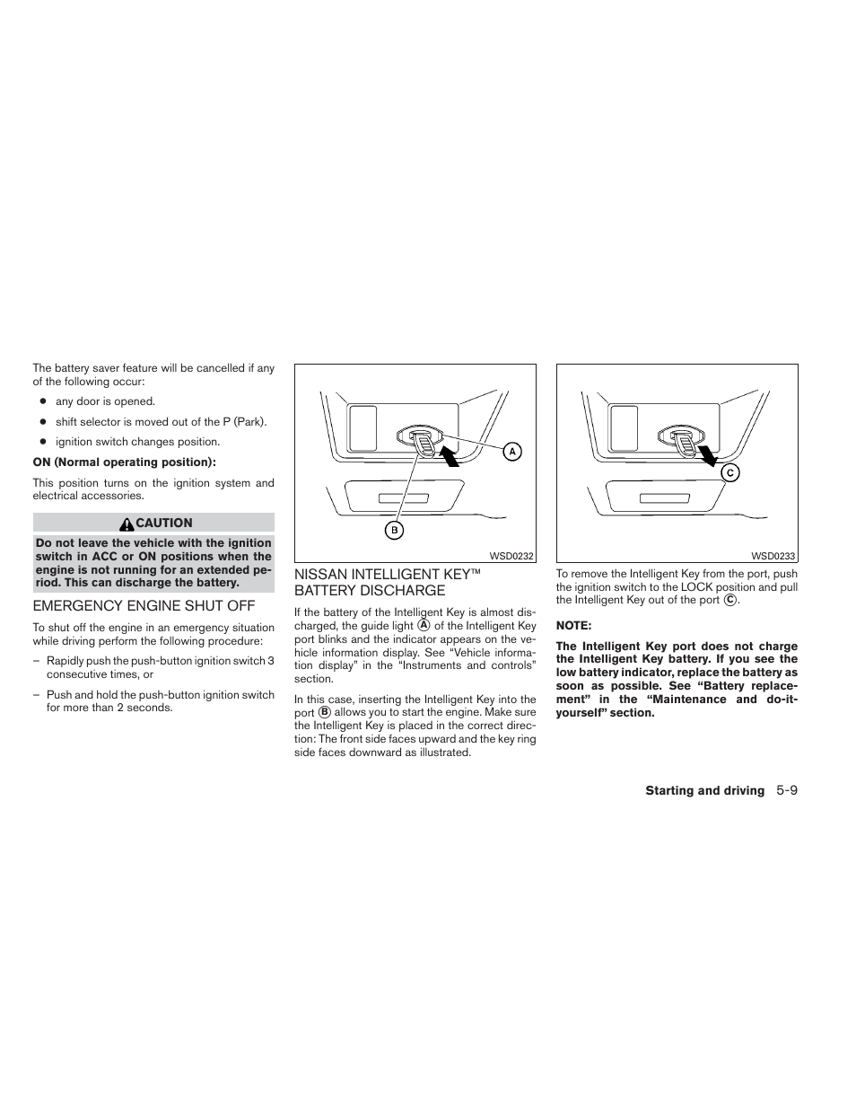 NISSAN 2012 Maxima User Manual | Page 332 / 452