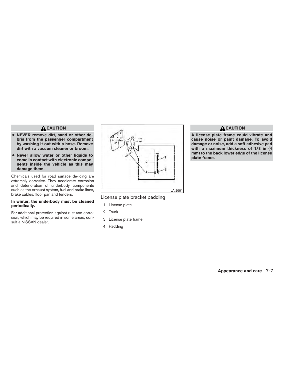 NISSAN 2012 Maxima User Manual | Page 372 / 452