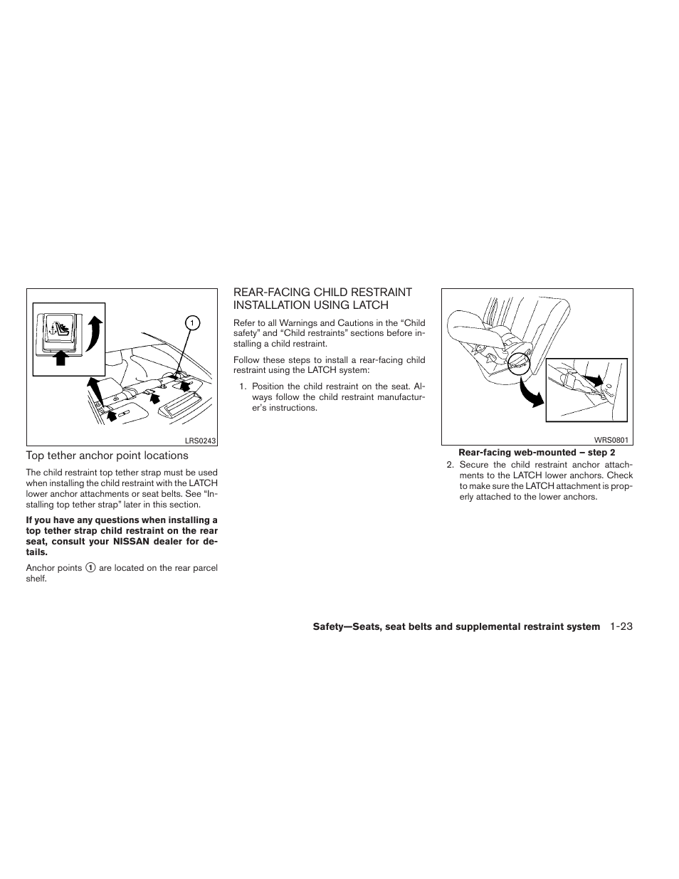 NISSAN 2012 Maxima User Manual | Page 40 / 452