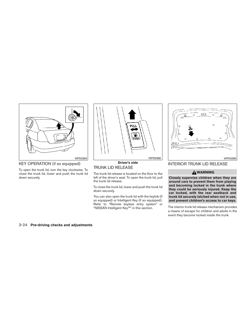 NISSAN 2011 Sentra User Manual | Page 143 / 360