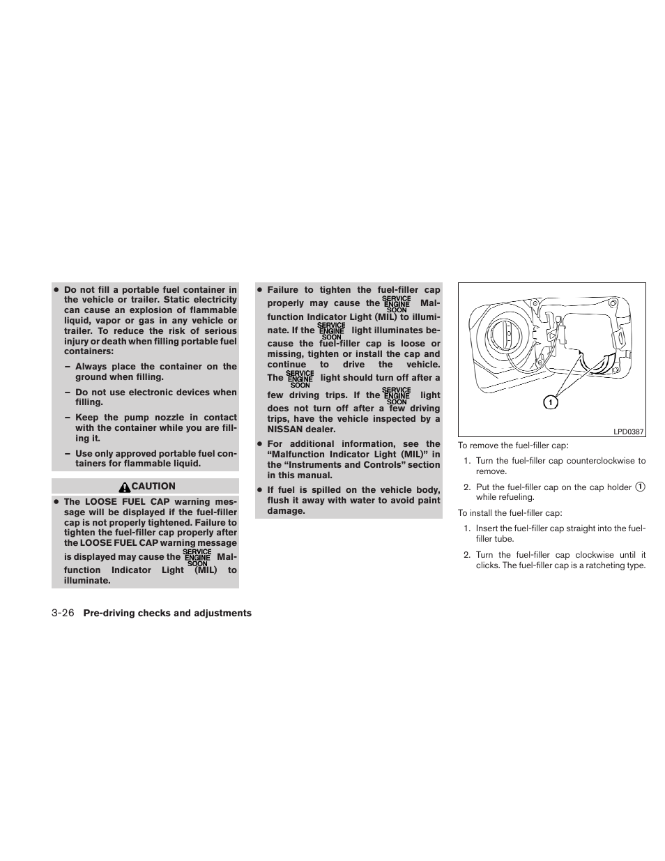 NISSAN 2011 Sentra User Manual | Page 145 / 360