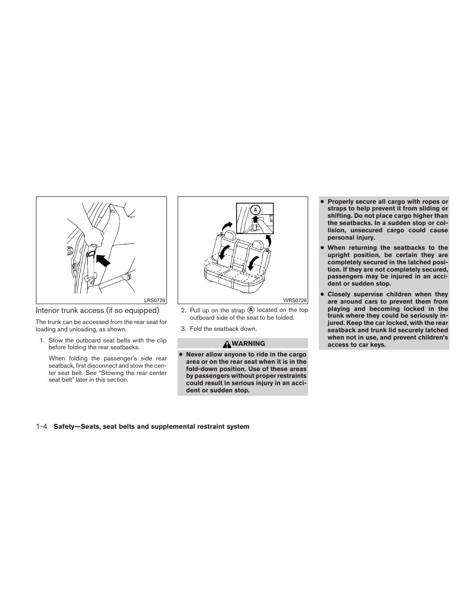 NISSAN 2011 Sentra User Manual | Page 23 / 360