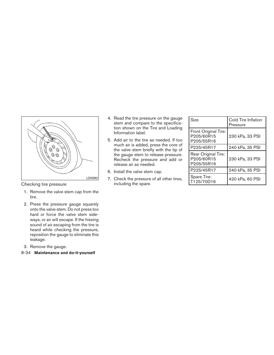 NISSAN 2011 Sentra User Manual | Page 315 / 360