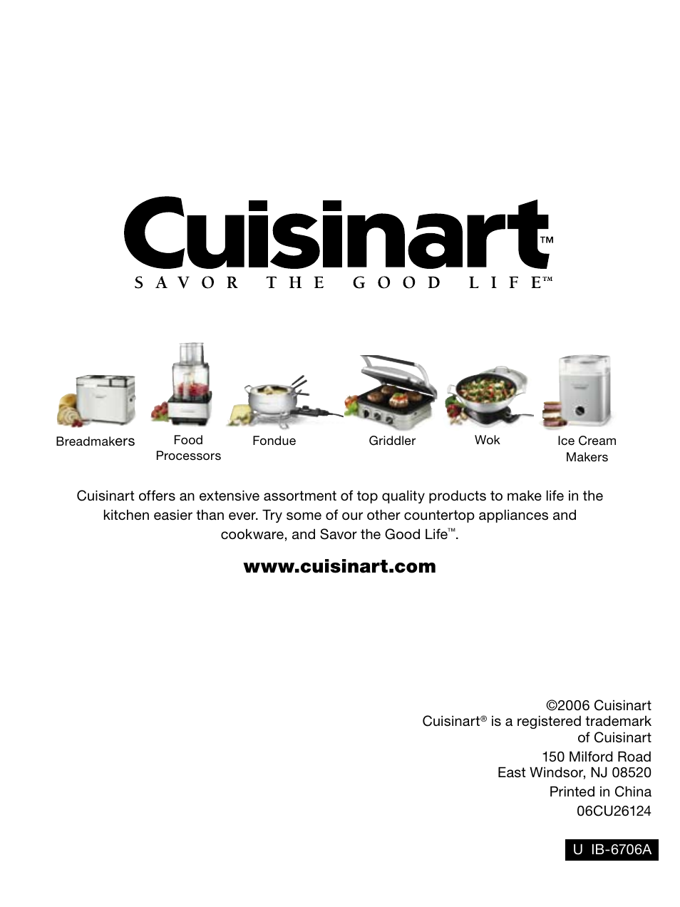 Cuisinart CWC-600 User Manual | Page 12 / 13