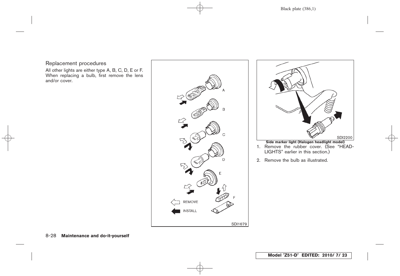 NISSAN 2011 Murano User Manual | Page 384 / 433