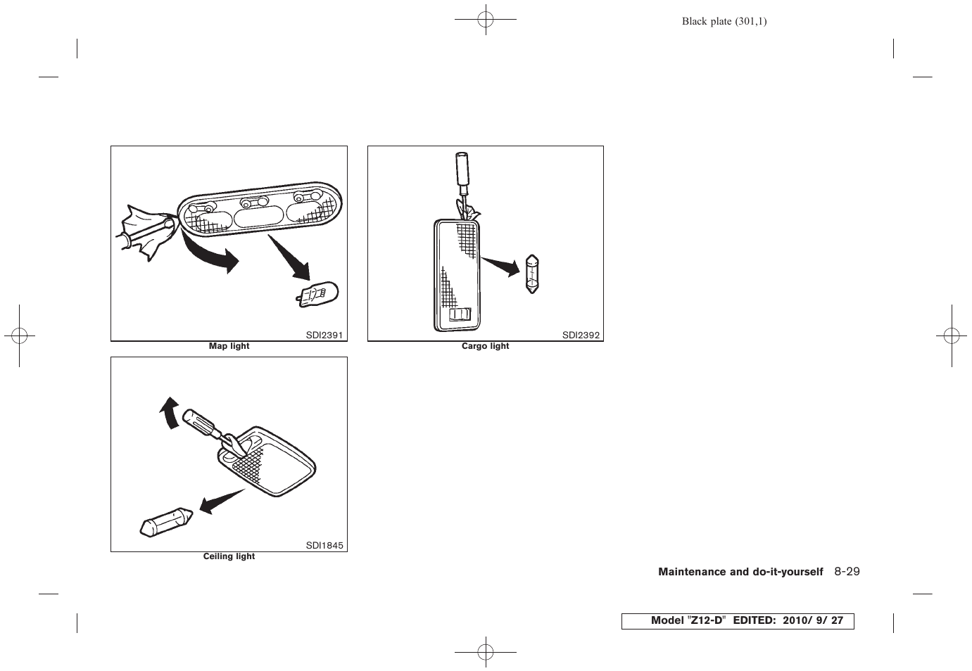 NISSAN 2011 Cube User Manual | Page 303 / 345