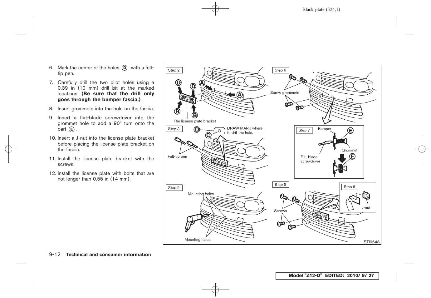 NISSAN 2011 Cube User Manual | Page 326 / 345
