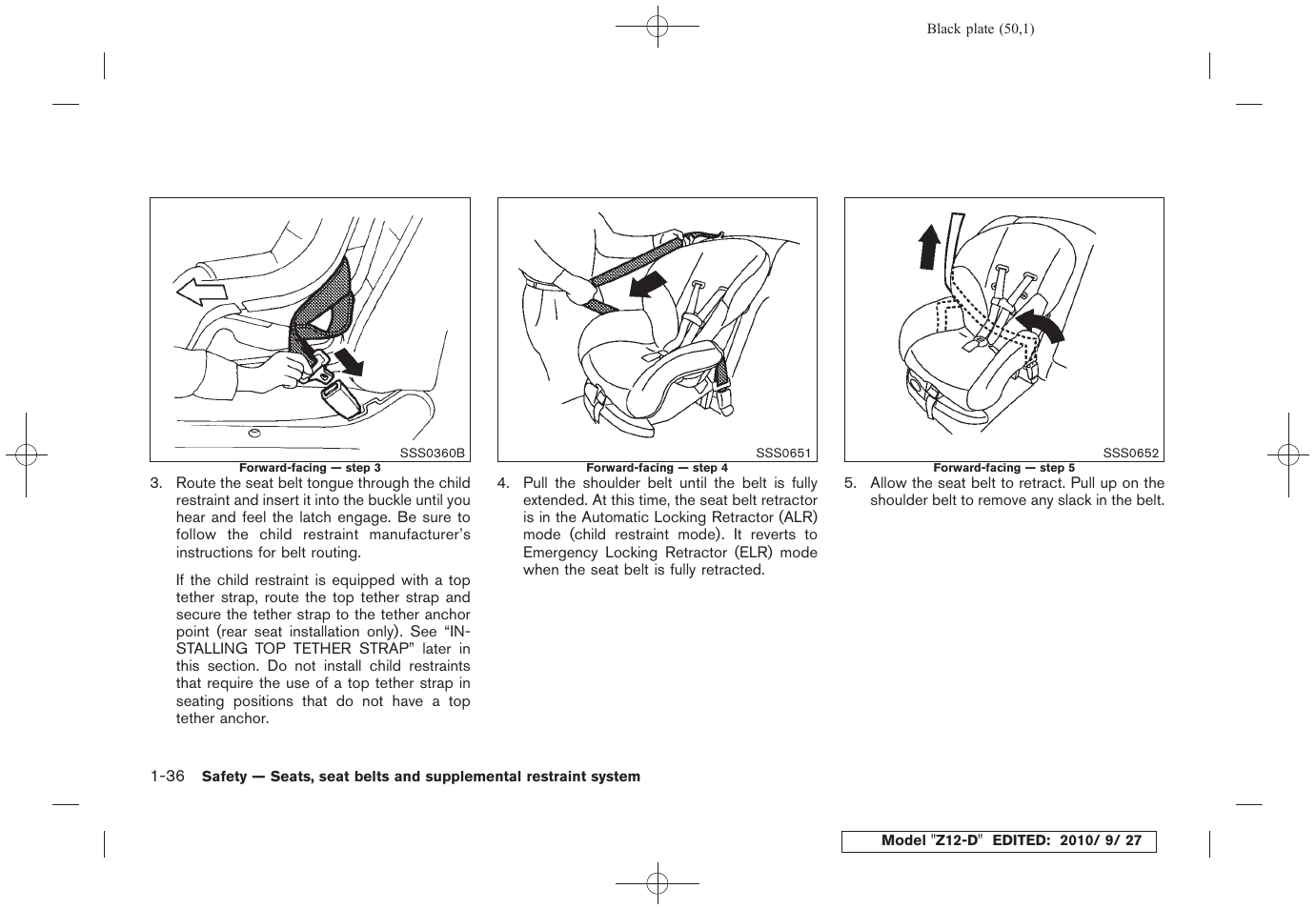 NISSAN 2011 Cube User Manual | Page 54 / 345