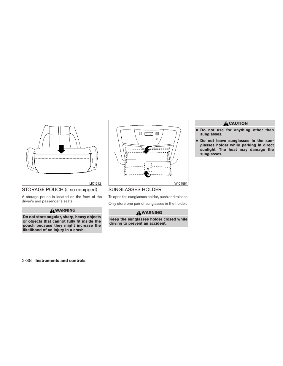 NISSAN 2011 Altima User Manual | Page 117 / 446