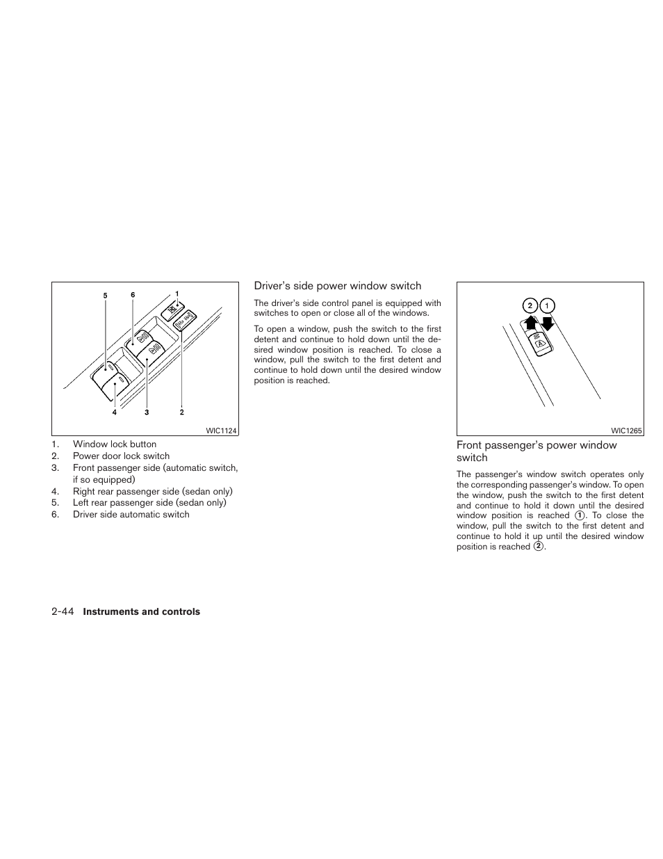 NISSAN 2011 Altima User Manual | Page 123 / 446