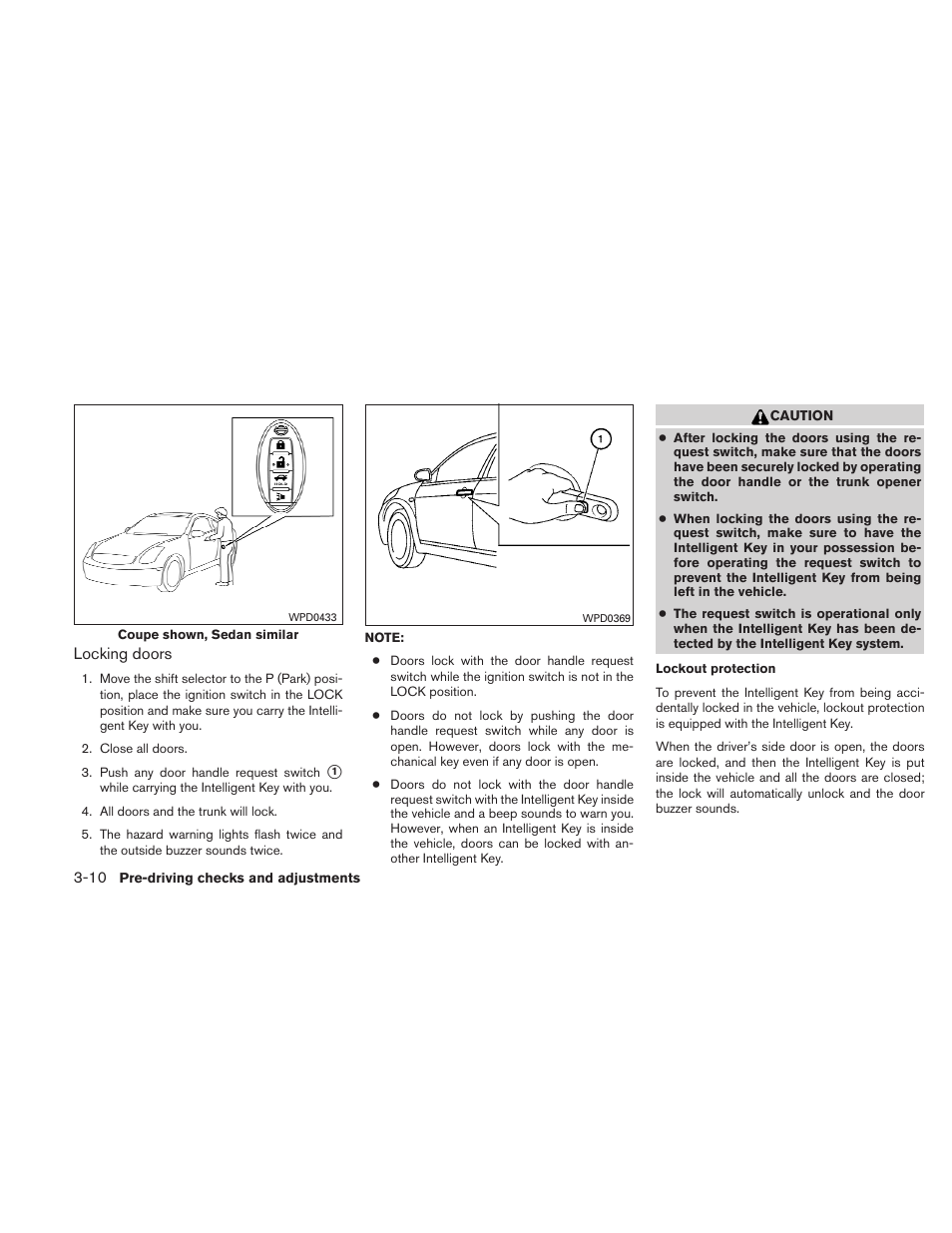 NISSAN 2011 Altima User Manual | Page 145 / 446