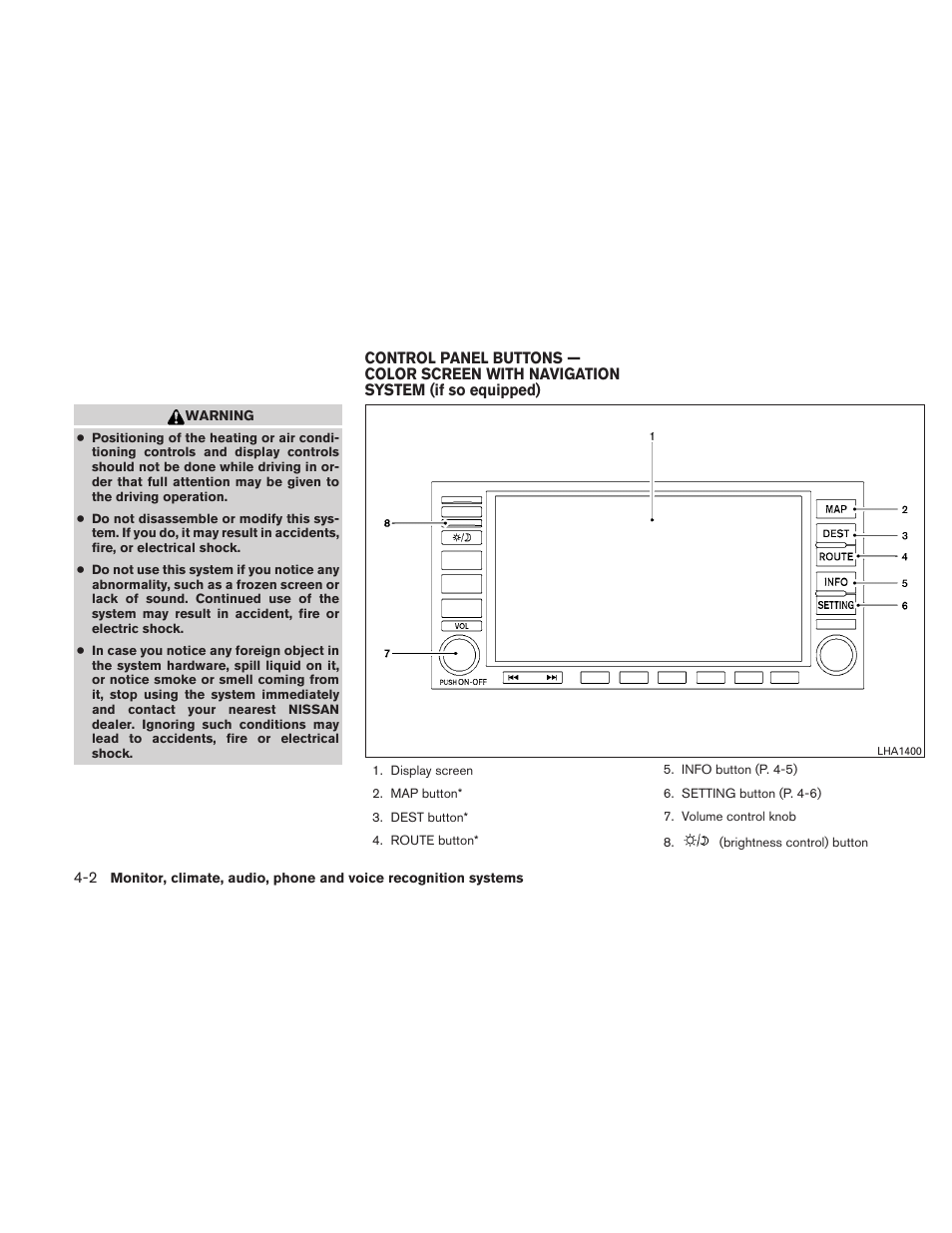 NISSAN 2011 Altima User Manual | Page 169 / 446