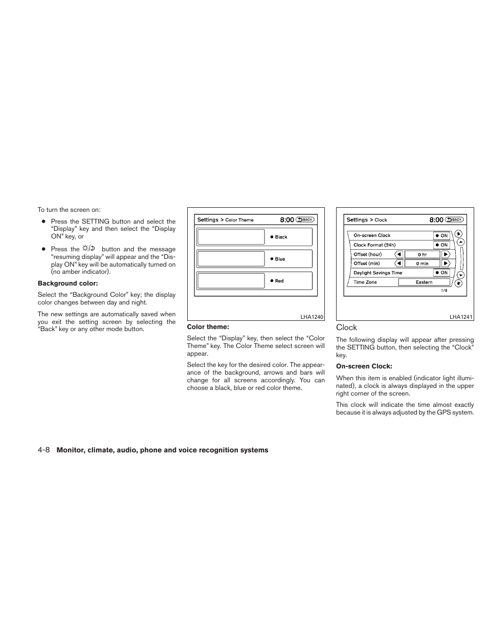 NISSAN 2011 Altima User Manual | Page 175 / 446