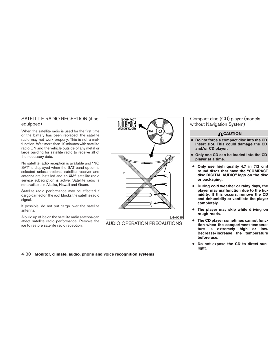 NISSAN 2011 Altima User Manual | Page 197 / 446