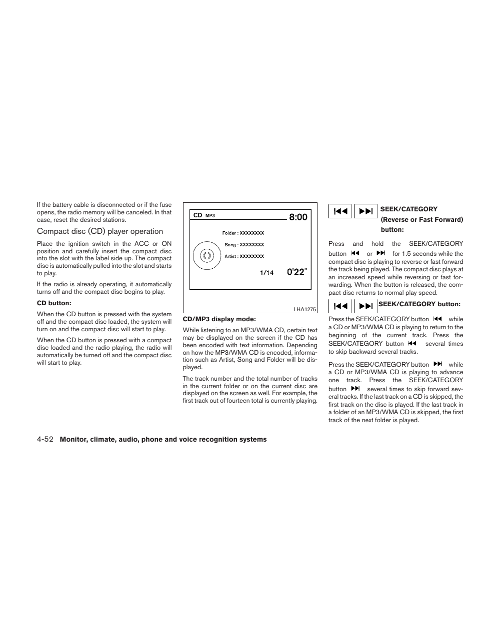 NISSAN 2011 Altima User Manual | Page 219 / 446