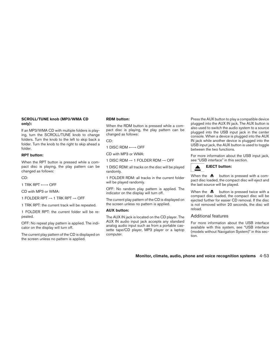 NISSAN 2011 Altima User Manual | Page 220 / 446