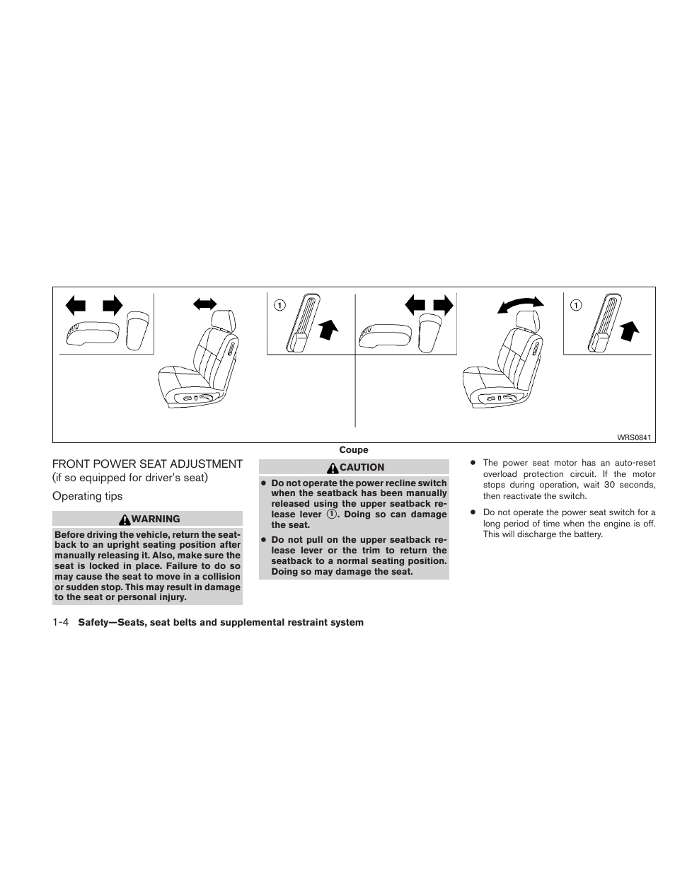 NISSAN 2011 Altima User Manual | Page 23 / 446