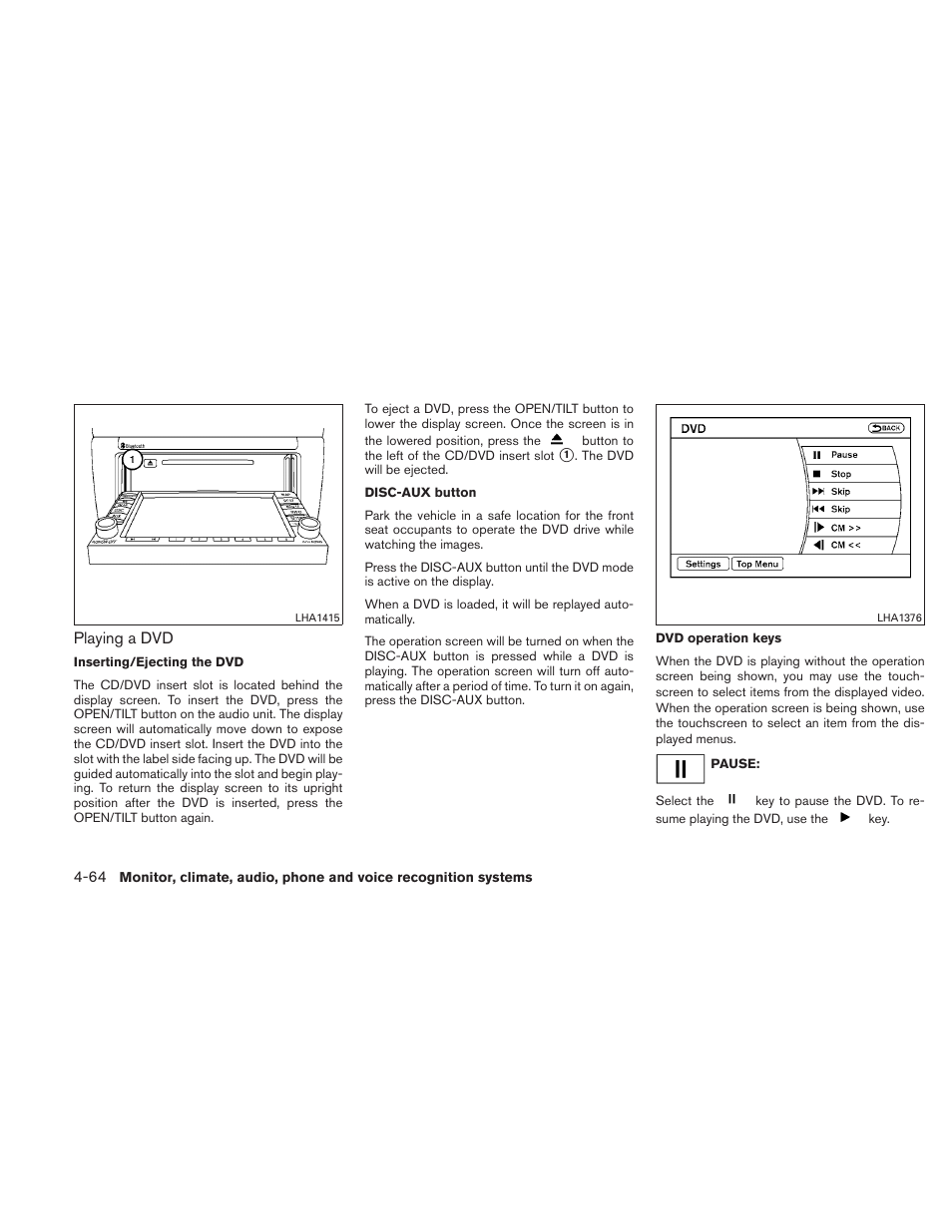 NISSAN 2011 Altima User Manual | Page 231 / 446