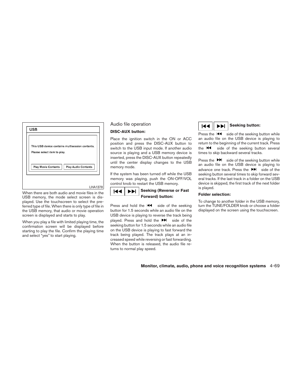 NISSAN 2011 Altima User Manual | Page 236 / 446