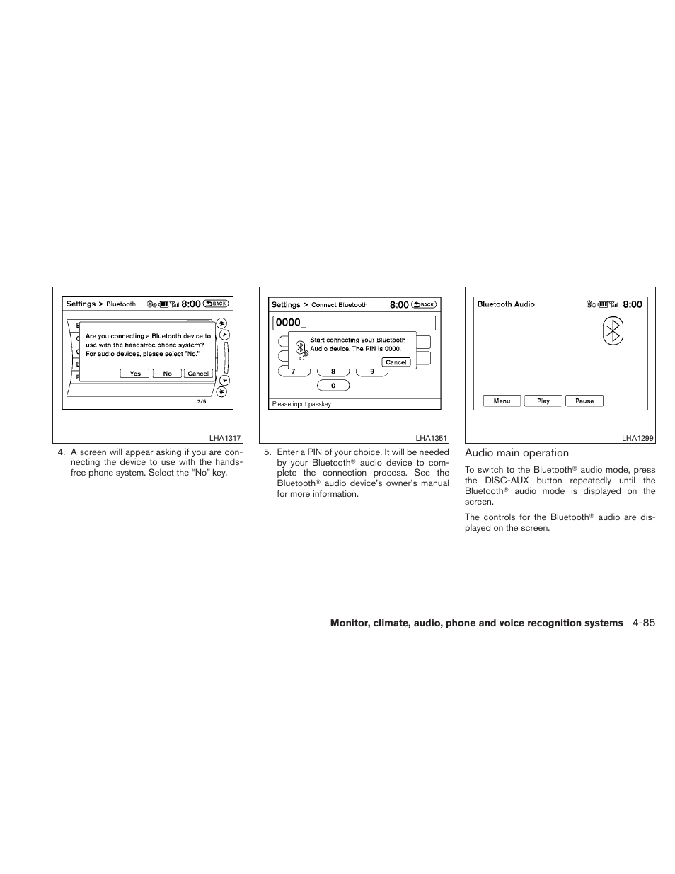 NISSAN 2011 Altima User Manual | Page 252 / 446