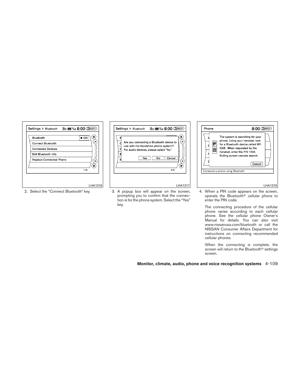 NISSAN 2011 Altima User Manual | Page 276 / 446