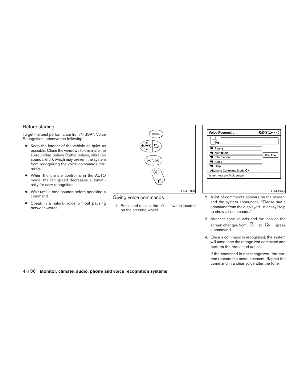 NISSAN 2011 Altima User Manual | Page 303 / 446