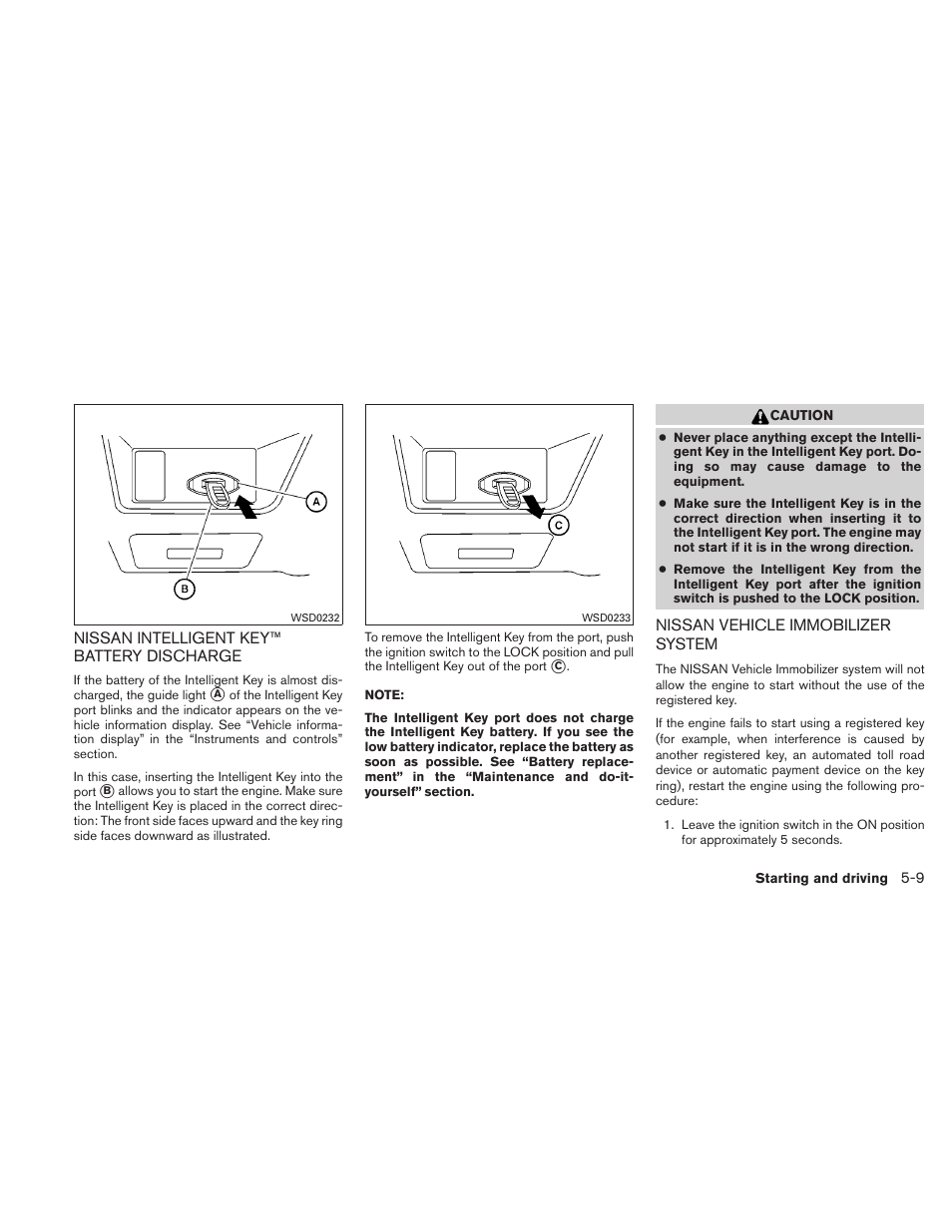 NISSAN 2011 Altima User Manual | Page 316 / 446