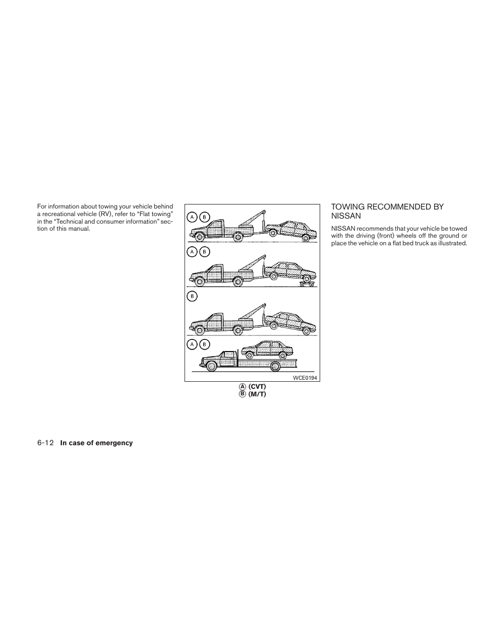 Towing recommended by nissan -12 | NISSAN 2011 Altima User Manual | Page 349 / 446