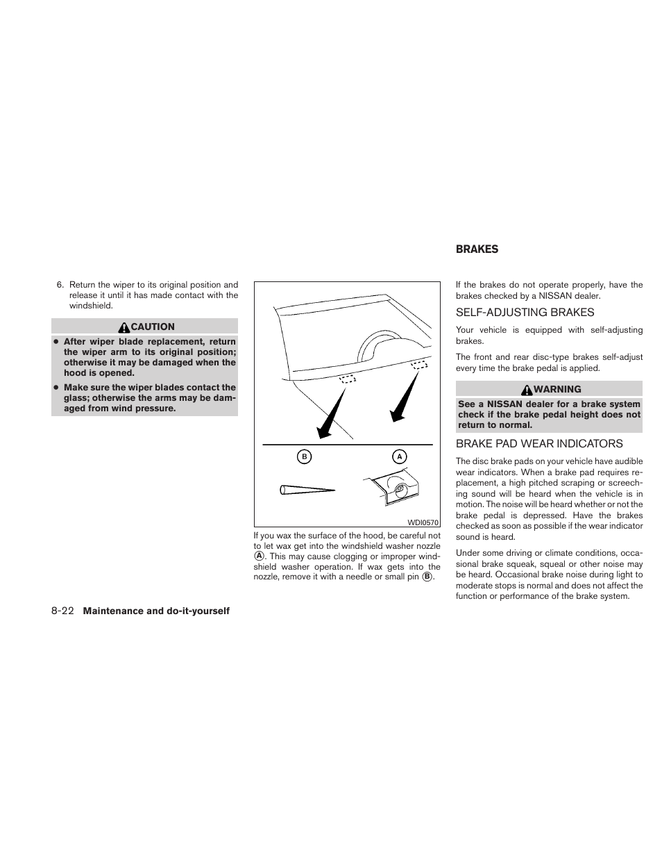 Brakes -22 | NISSAN 2011 Altima User Manual | Page 381 / 446