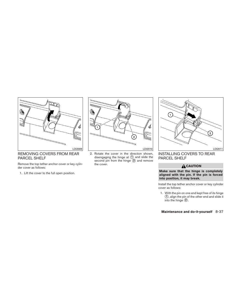 NISSAN 2011 Altima User Manual | Page 396 / 446