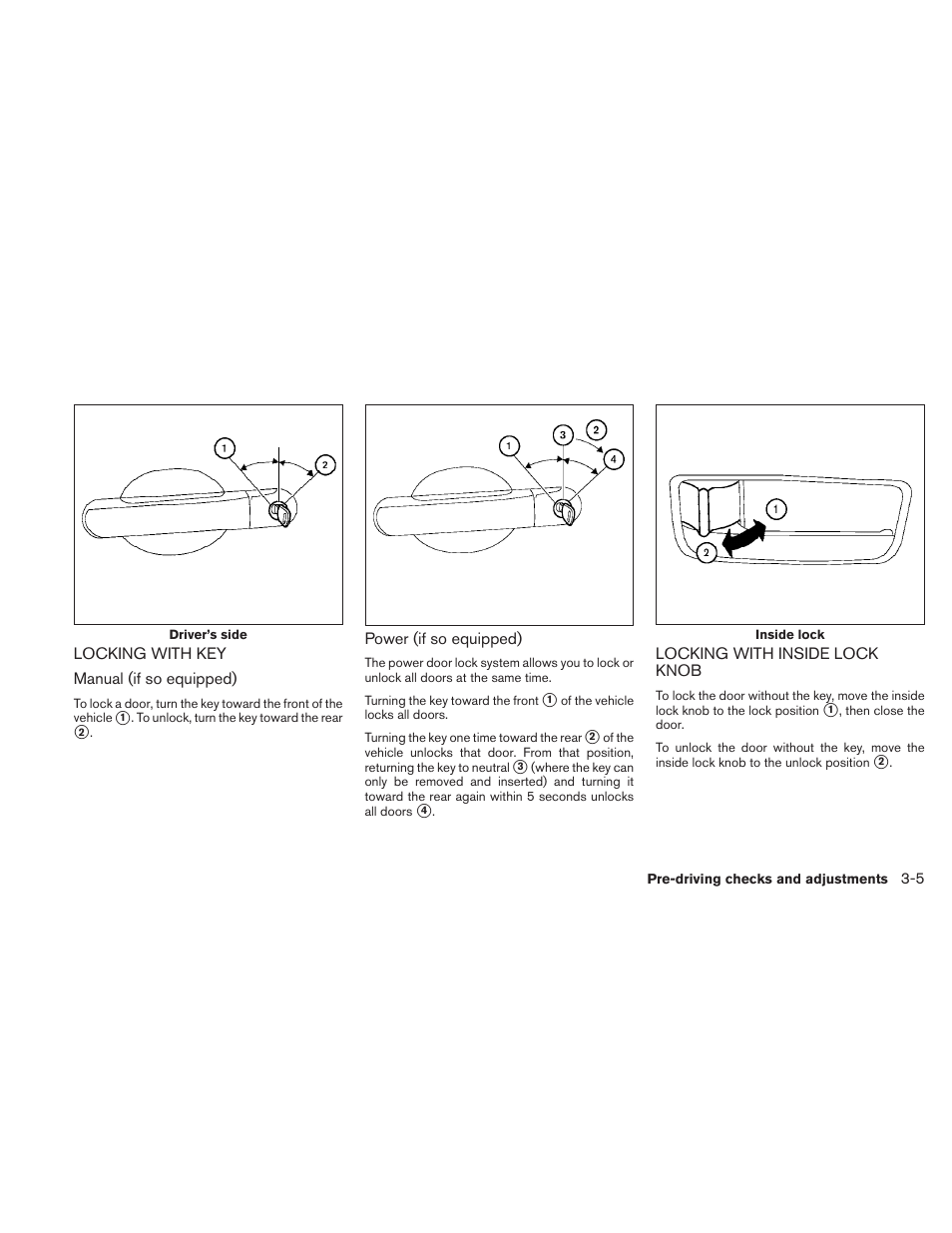 NISSAN 2010 Sentra User Manual | Page 122 / 331