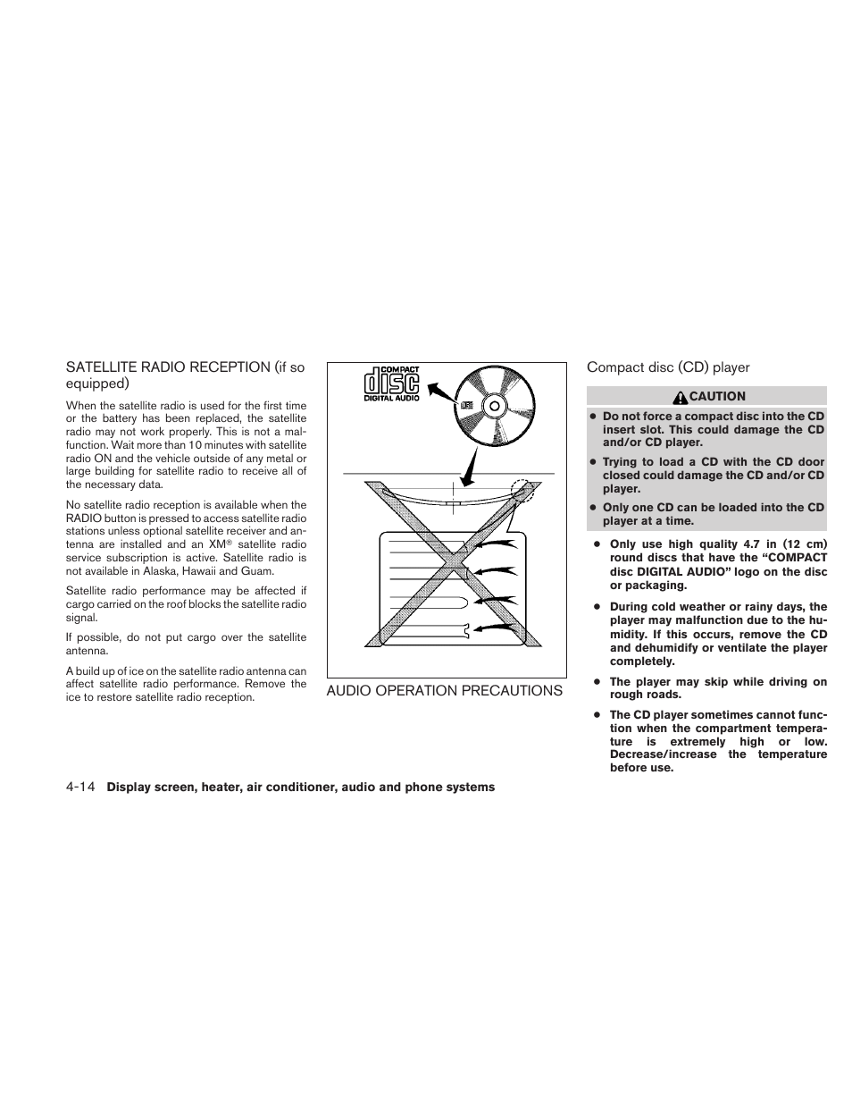 NISSAN 2010 Sentra User Manual | Page 161 / 331