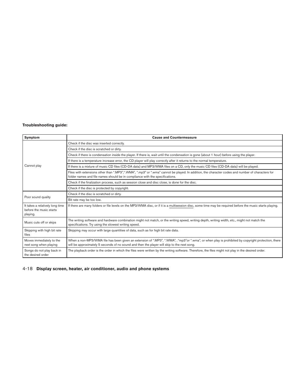 NISSAN 2010 Sentra User Manual | Page 165 / 331