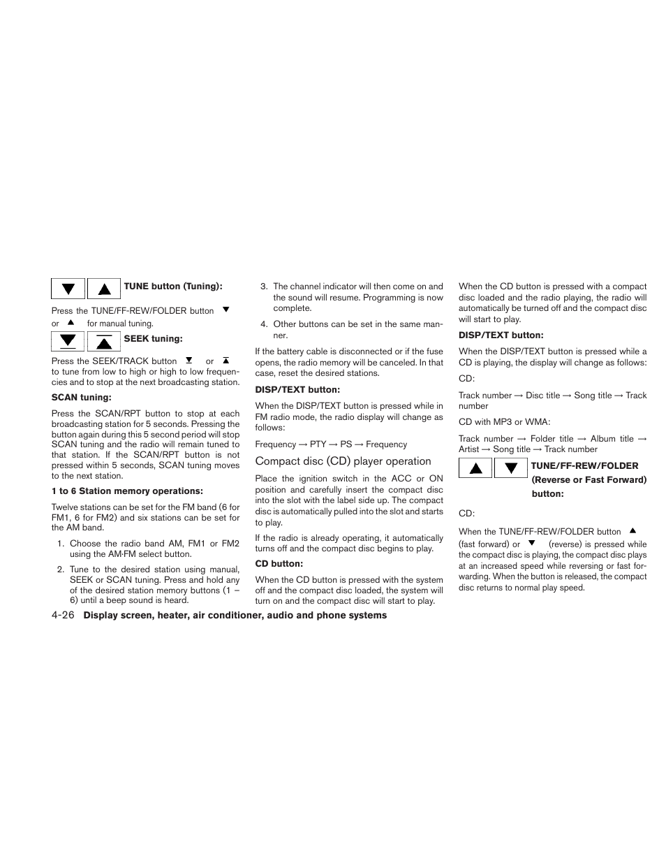 NISSAN 2010 Sentra User Manual | Page 173 / 331