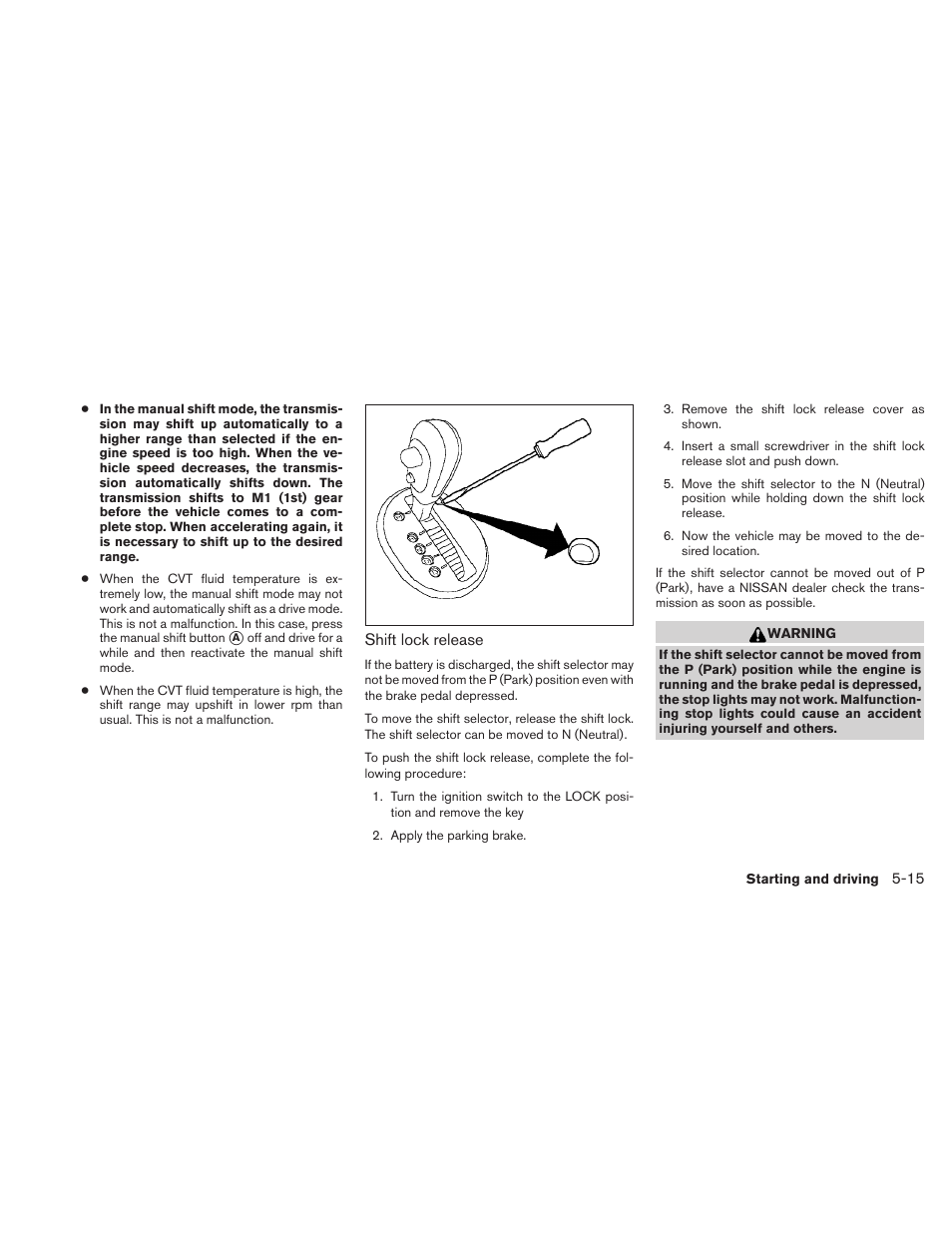 NISSAN 2010 Sentra User Manual | Page 218 / 331
