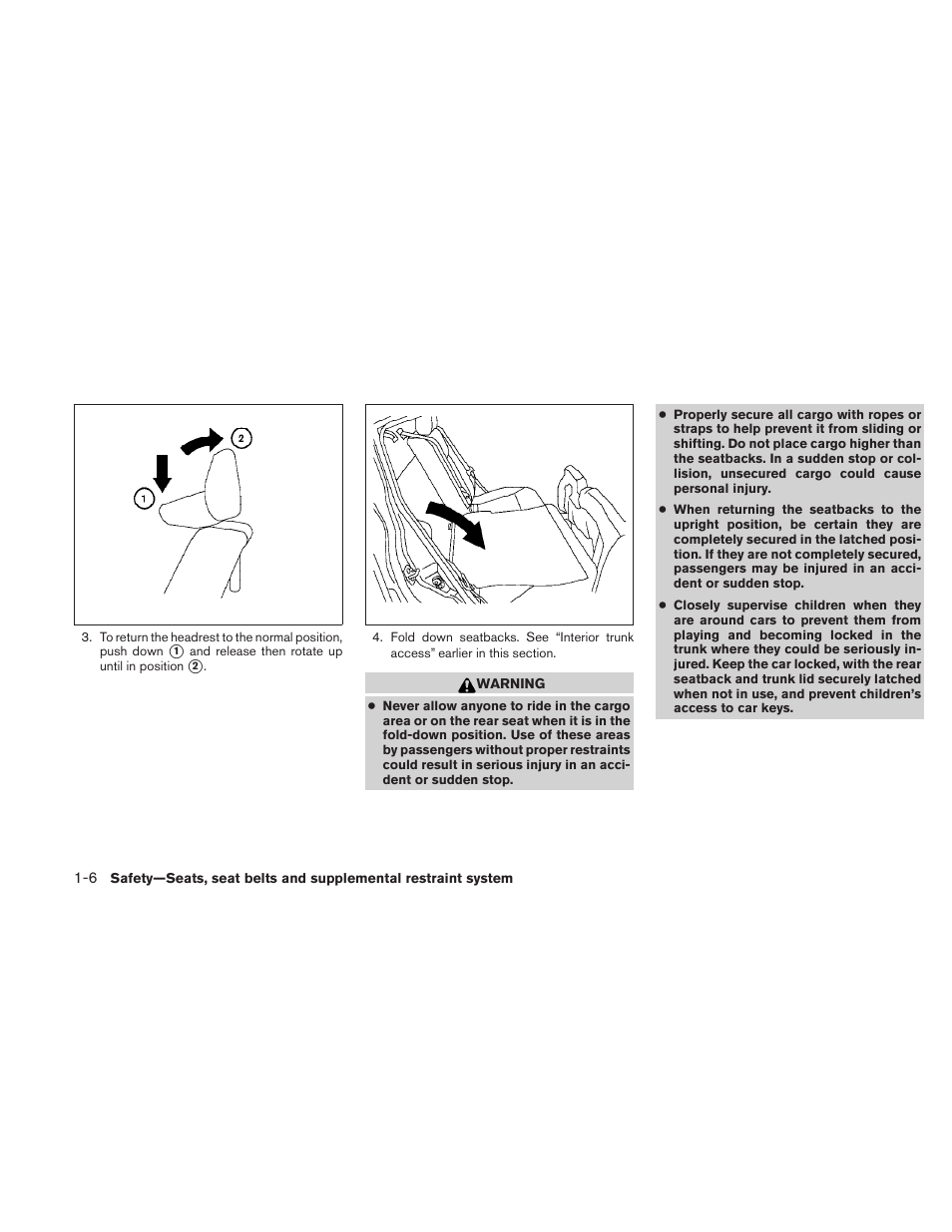 NISSAN 2010 Sentra User Manual | Page 23 / 331