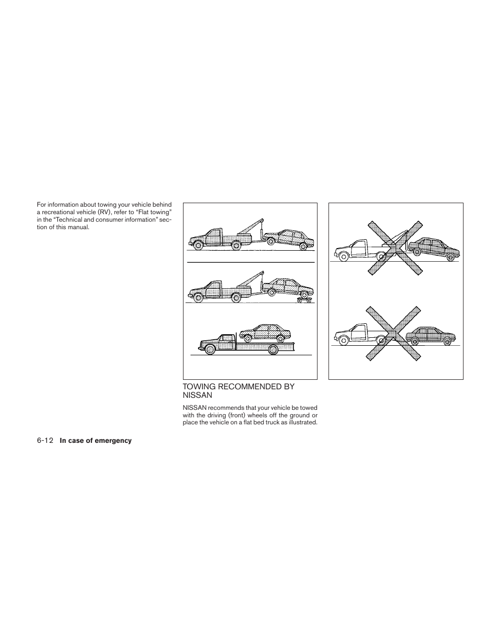 Towing recommended by nissan -12 | NISSAN 2010 Sentra User Manual | Page 243 / 331