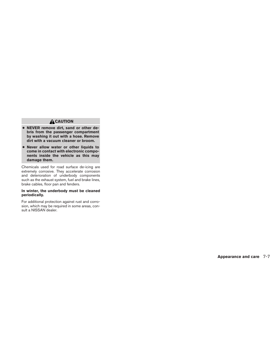 NISSAN 2010 Sentra User Manual | Page 252 / 331