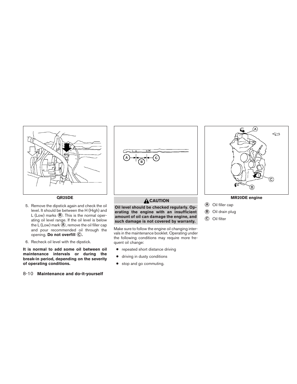 NISSAN 2010 Sentra User Manual | Page 263 / 331