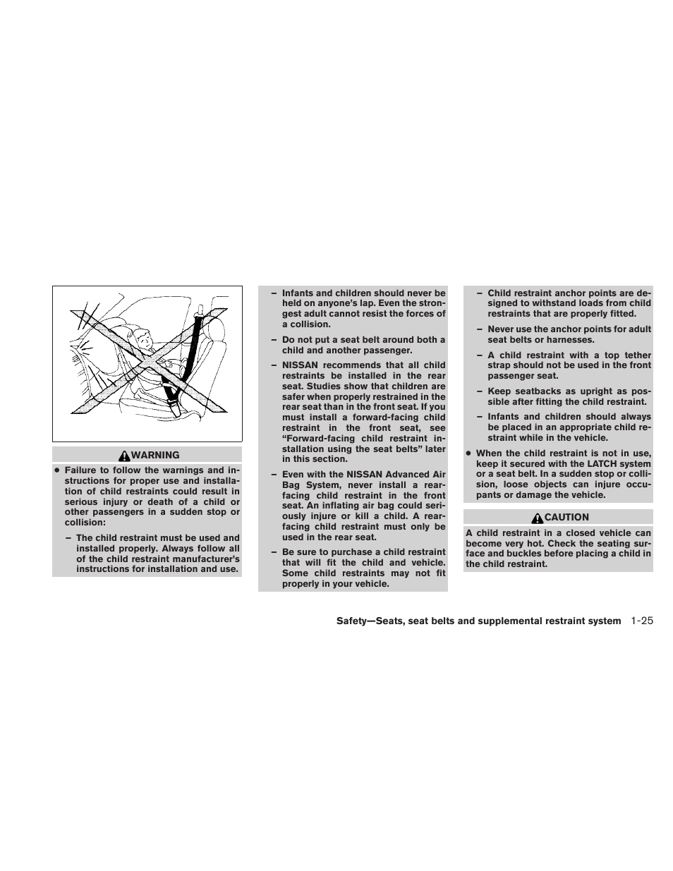 NISSAN 2010 Sentra User Manual | Page 42 / 331