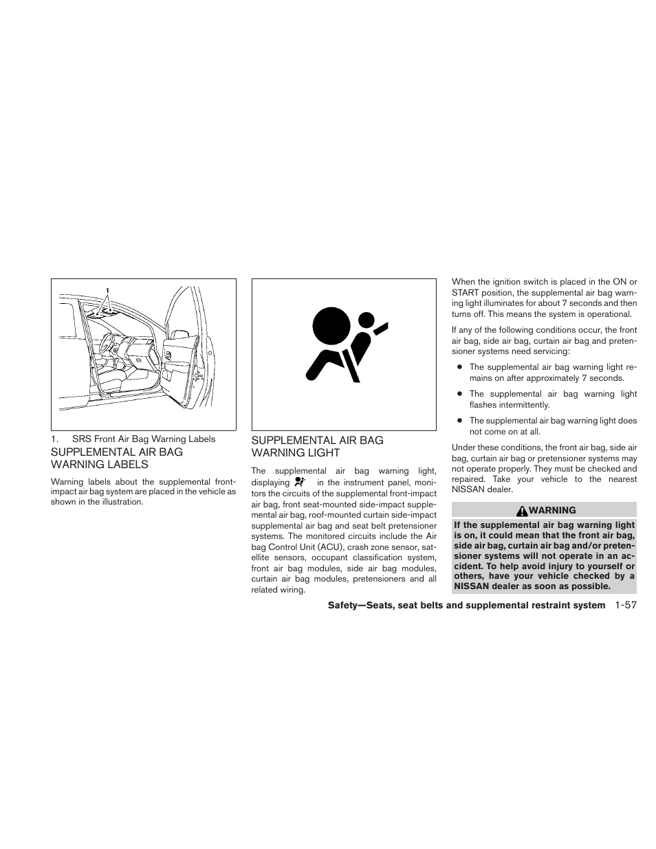 NISSAN 2010 Sentra User Manual | Page 74 / 331